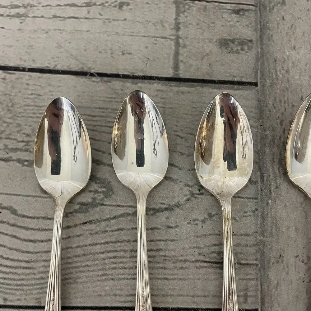 Vintage National Silver Co. Four (Silverplate) 6
